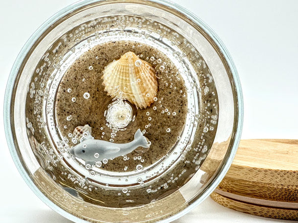 1-Wick Dolphin Beach Gel Candle