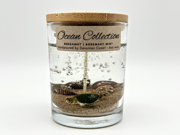 1-Wick Sea Turtle Beach Gel Candle
