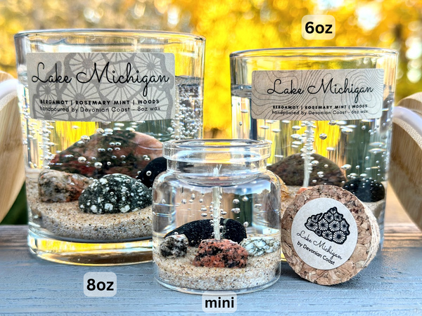 1-Wick Lake Michigan Beach Gel Candle