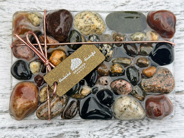 Lake Superior Agate Soap Dish Whole