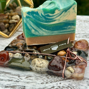 Lake Superior Agate Soap Dish Gallery