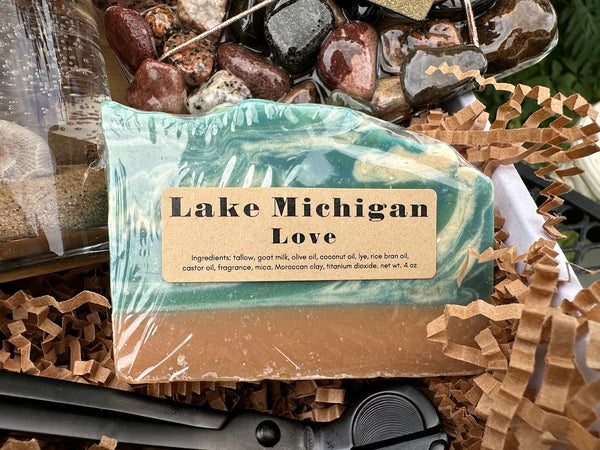 lake michigan gift box soap