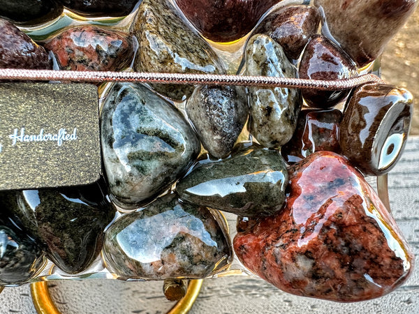 Premium Lake Huron Pudding Stone Soap Dish | Trinket Dish | Spoon Rest