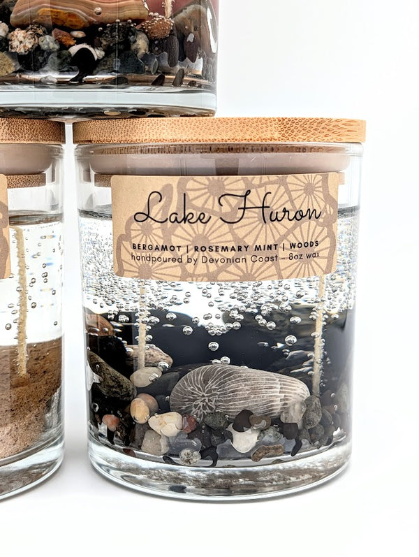 Great Lakes 5-Pack Clear Gel Candle Set
