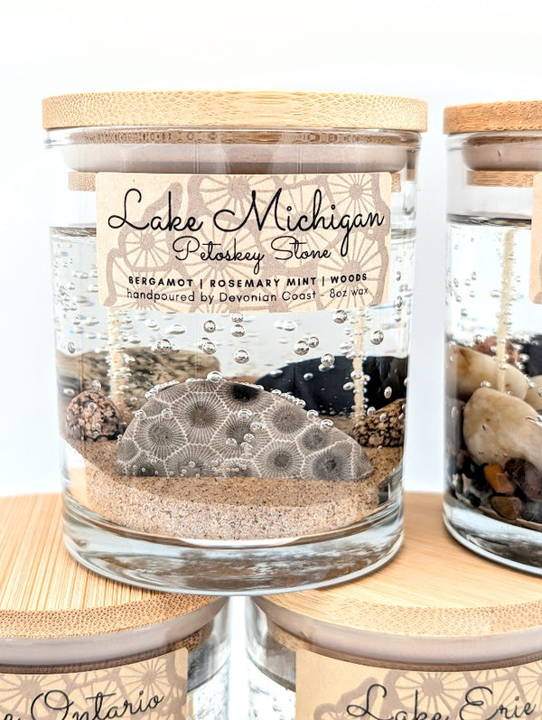 Great Lakes 5-Pack Clear Gel Candle Set