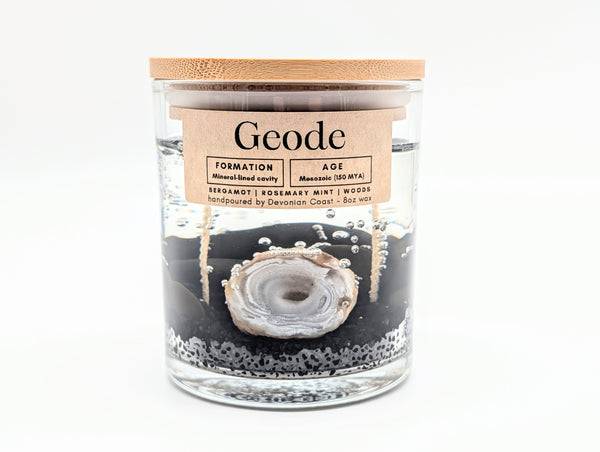 Geode Treasure Gel Candle - Ancient Earth Collection