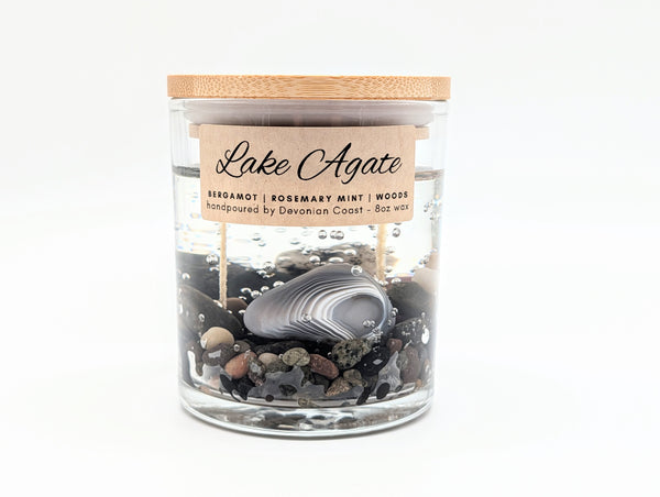 Custom Lake - Agate - Gel Candle