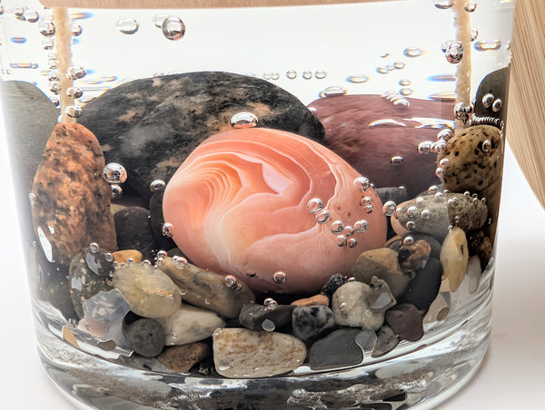Custom Lake - Agate - Gel Candle