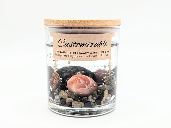 Custom Lake - Agate - Gel Candle